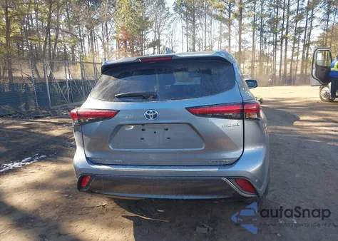 2020 Toyota Highlander Hybrid Limited z USA, uszkodzony, nr VIN 5TDDBRCH3LS008547